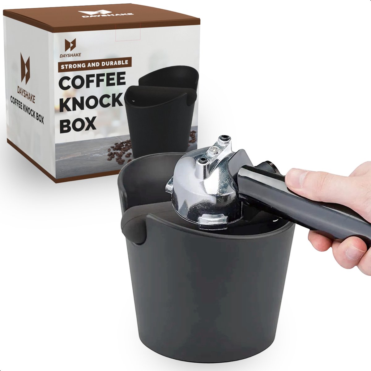Dayshake Uitklopbak Koffie – Knockbox – Afklopbak – Uitkloplade – Barista – Espresso – Koffiemachine – Accessoires – Accesoires