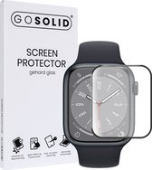GO SOLID! ® Screenprotector geschikt voor Apple watch Series 8 (45 mm) gehard glas