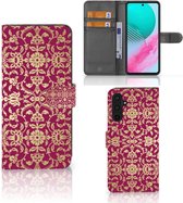 Telefoonhoesje met foto Geschikt voor Samsung Galaxy M54 Bookcase Cadeautips Barok Pink