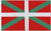 VlagDirect - drapeau basque - drapeau de pays basque - 90 x 150 cm.