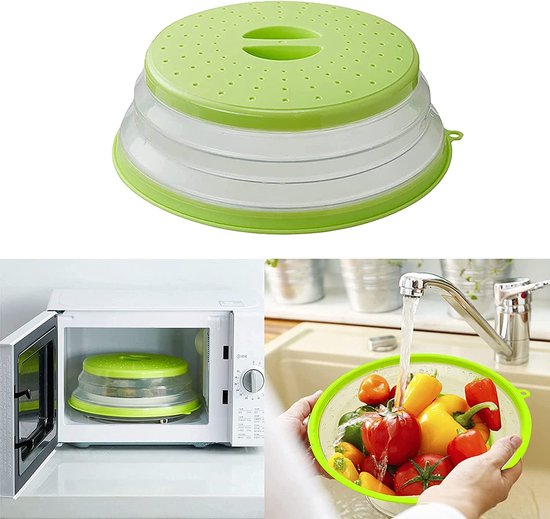 Magnetische Magnetron Cover voor Voedsel Magnetron Splatter Cover met Stoom Vents BPA Gratis voor Magnetron Koken Anti-Splatter Guard Deksel