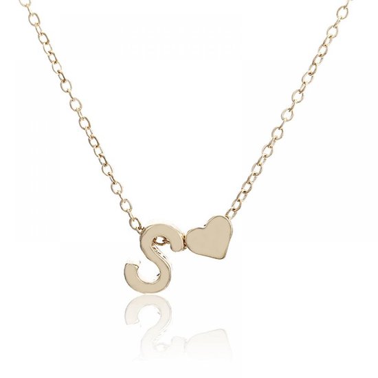 Initialen ketting in een rondje | GRATIS VERZENDING