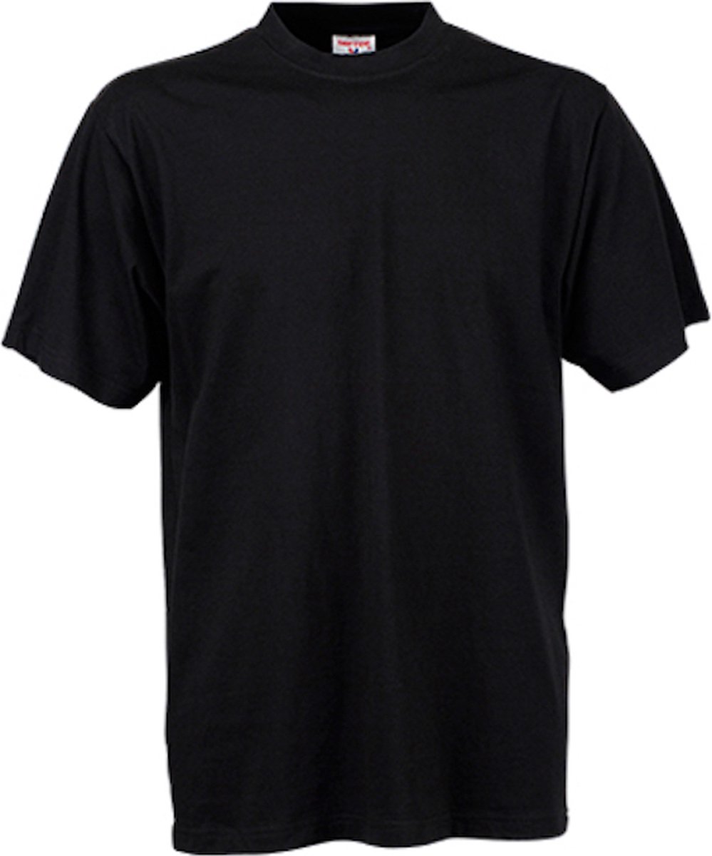 Tee Jays - Sof T-shirt - Black maat XL