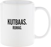 RUMAG Mok - Kutbaas - Mok met grappige leuke tekst