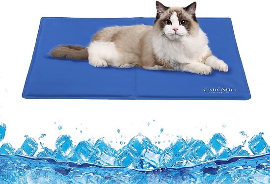 Pecute Koelmat Voor Honden En Katten Koelkussen Koel Hondendeken Koudgelpad Zelfkoelende Mat Blauw Blauw M 1706921620