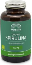 Mattisson - Biologische Spirulina Tabletten 500mg - Vegan & Biologisch - 240 Tabletten
