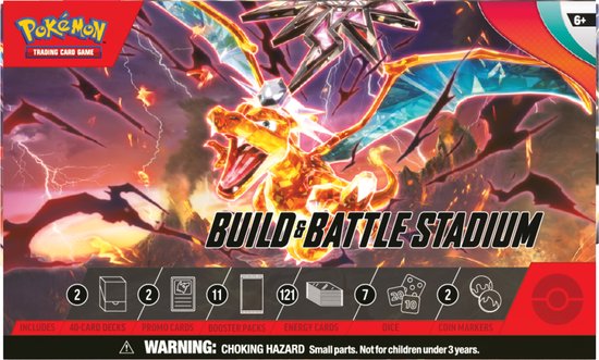 Pokémon Scarlet & Violet Obsidian Flames Build & Battle Stadium - Pokémon Kaarten