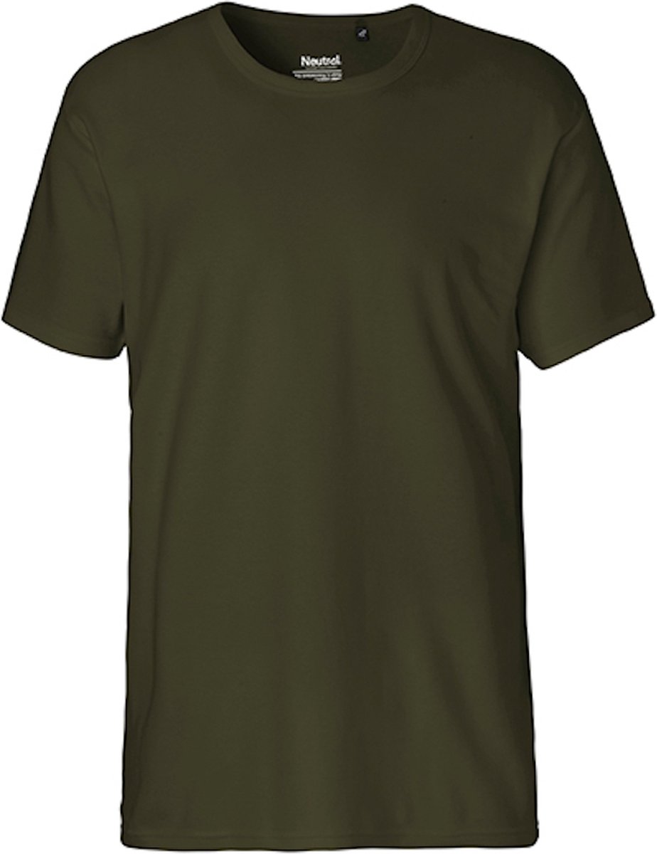 Neutral Men´s Interlock T-Shirt NE61030 - MILITARY - L