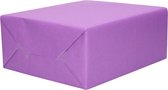 1x Rouleau de papier kraft violet 200 x 70 cm - papier cadeau / papier cadeau / couvertures de livres