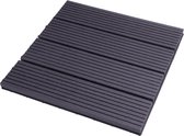 Tuintegels - Terrastegels - Vlondertegels - 30x30cm - Set van 11 stuks - Grijs