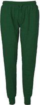 Pantalon de survêtement Pantalon de survêtement avec poches zippées Vert Bouteille - XXL