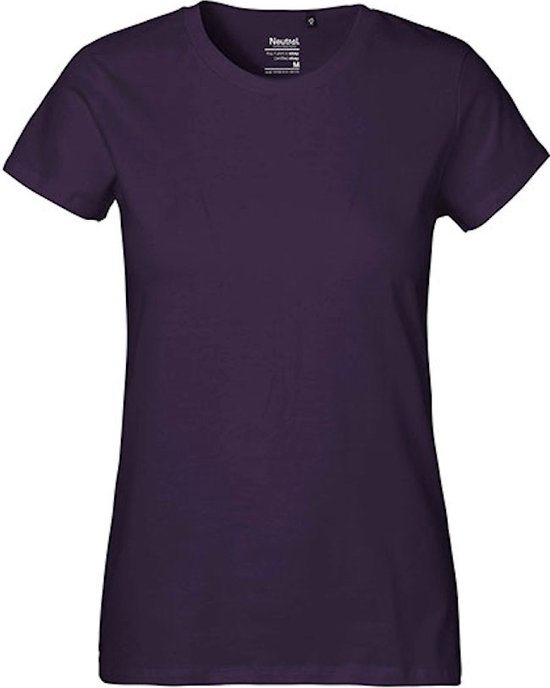Ladies´ Classic T-Shirt met ronde hals Purple - L