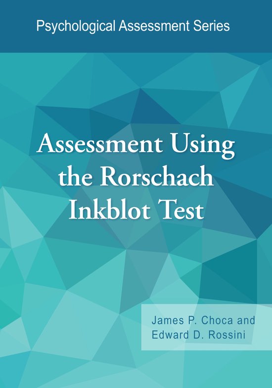 Psychological Assessment Series Assessment Using the Rorschach Inkblot Test, Edward... bol
