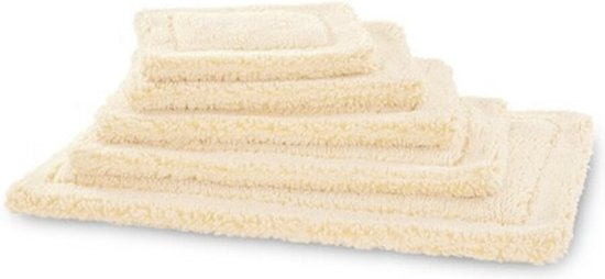 HuggleHounds - Wasbare Fleece Hondenmat van Lamswol voor benches of als los kussen - In Naturel of Grijs - S/M/L/XL/XXL - Naturel - M