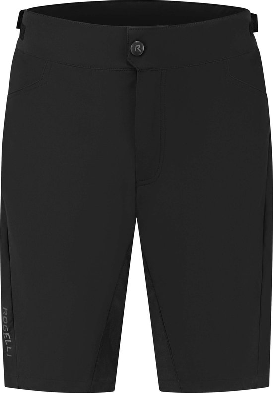 Rogelli MTB Short Heren - Mountainbike Broek - Met Zeem - Comfort fit - Zwart - Maat L