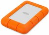 LaCie Rugged Mini disque dur externe 2000 Go Orange, Argent