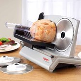 Cooks Snijmachine 150 W elektrische motor 2 verwisselbare messen vlees kaas brood