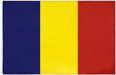 VlagDirect - Roemeense vlag - Roemenië vlag - 90 x 150 cm.