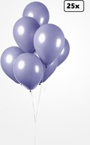 25x Ballon lila 30cm - Festival feest party verjaardag landen helium lucht thema