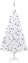 vidaXL-Kunstkerstboom-met-verlichting-en-kerstballen-210-cm-PVC-wit