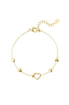 Armband- All you need is love - goud