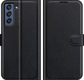 Coverup Book Case - Geschikt voor Samsung Galaxy S21 FE Hoesje - Zwart