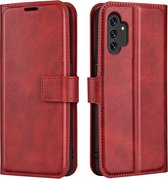 Coverup Deluxe Book Case - Geschikt voor Samsung Galaxy A13 4G Hoesje - Rood