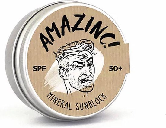 Amazinc! Mineral Sunblock - SPF50 - Shallow Blue