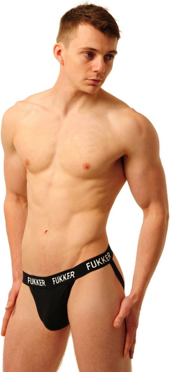 Jockstrap Fukker Zwart maat Medium