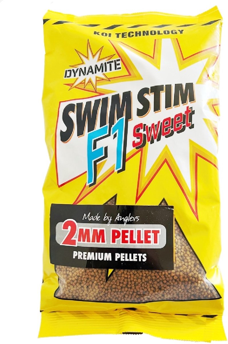 Dynamite Baits Swim Stim | F1 Sweet Pellets | 900g 8mm