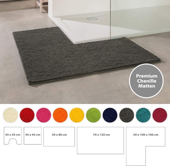 Diatomeeën modder vloermat toilet badkamer absorbe