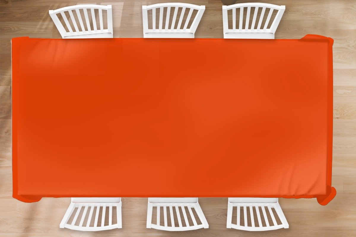 Tafelkleed - Tafellaken - 300x150 cm - Sienna - Aarde - Kleuren - Effen - Binnen en Buiten