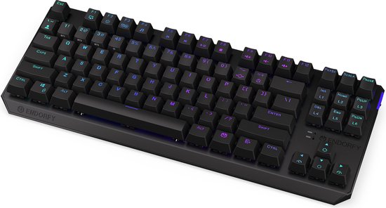 Endorfy Thock Wireless Keyboard TKL Kailh Black Switches