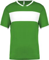 Herensportshirt 'Proact' met korte mouwen Green/White - XL