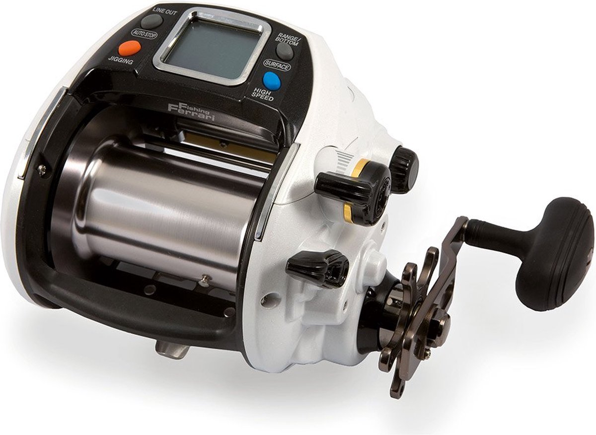 Fishing Ferrari Kgn Evolution 1000 Hi-speed Elektrische Molen Wit 1000