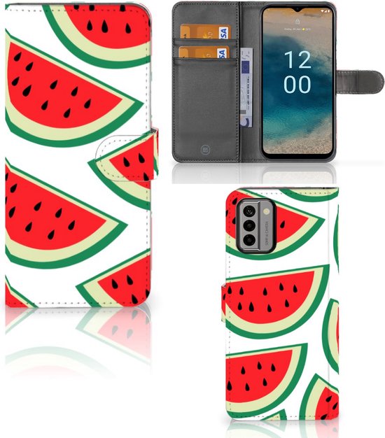 Coque Téléphone Nokia G22 Magnétique Etui Housse pour Pastèques