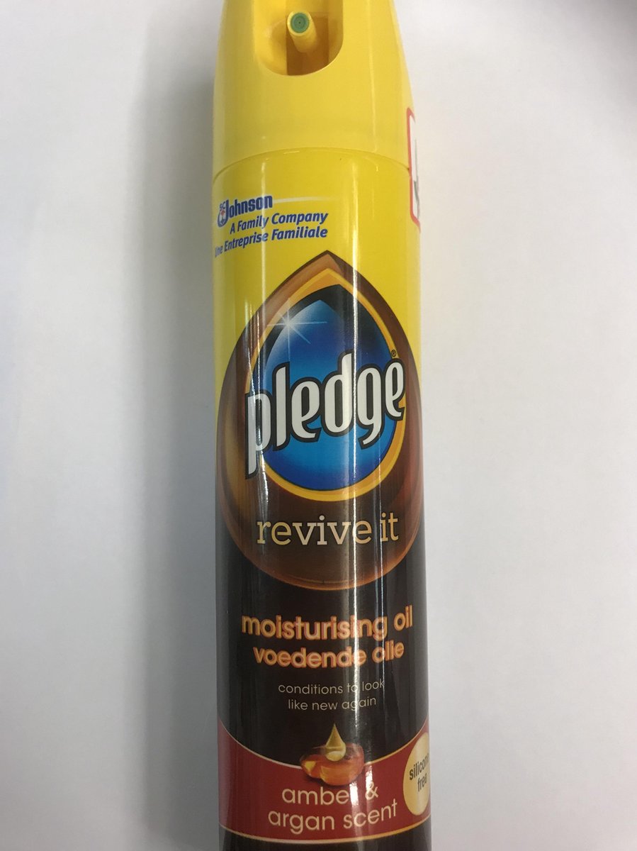 Pledge spray revive it