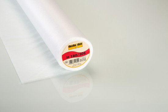 Entoilage adhésif Vlieseline H180 blanc - renfort 1 mètre | bol.com