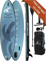 Bol.com Watrflag Plané SUP Board 10'8'' Set - 325 cm - Allround Opblaasbaar Stand Up Paddle Board met peddel pomp luxe rugzak en... aanbieding