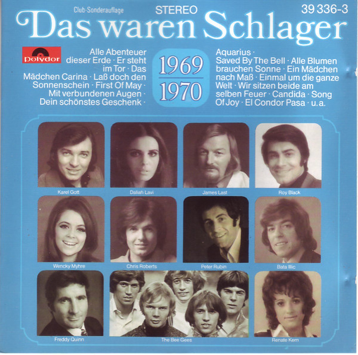Das Waren Schlager 1969 - 1970
