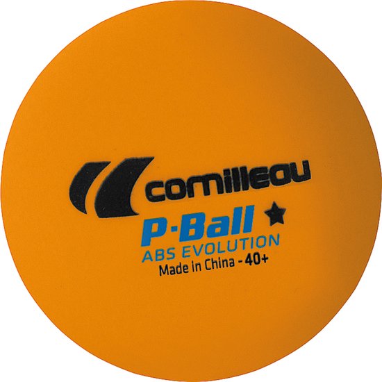 Foto: Cornilleau evolution tafeltennisballen oranje