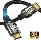 Câble HDMI 2.1 EV-Green - Ultra HD 8K Haute Vitesse (60/120/240Hz) - 48GBPS - 5 mètres