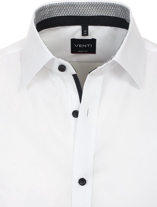 Chemise Homme Venti Non Iron Wit Body Fit 134024500-001 - XL