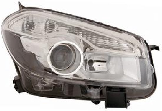 Phare Avant Droit Pour Nissan Qashqai (2010-2014) - LED, Homologué ECE