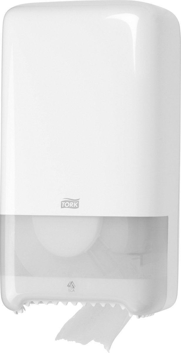 Tork toiletpapierdispenser Twin Mid-Size systeem T6
