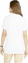 T-shirt Dames XXL Gildan Ronde hals Korte mouw White 60% Katoen, 40% Polyester