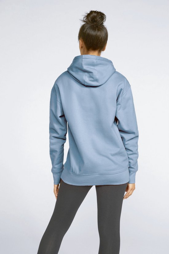 Sweatshirt Unisex XL Gildan Lange mouw Stone Blue 80% Katoen, 20% Polyester