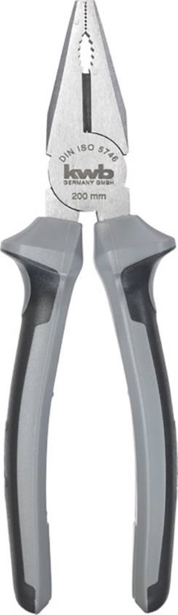 KWB combinatietang - 200 mm - Softgrip - 386420
