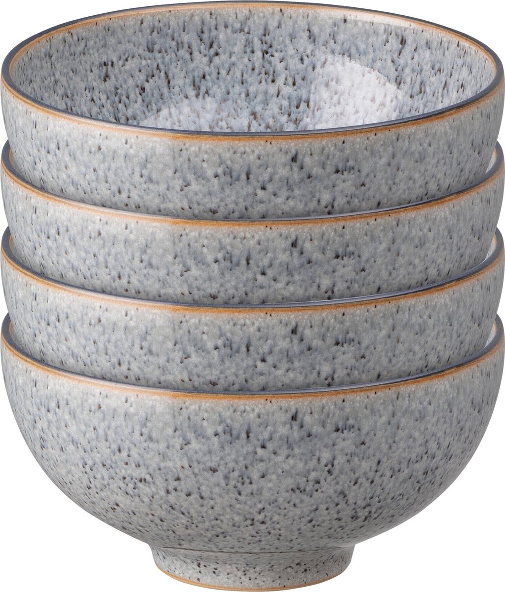 Denby | Studio Grey Rijstkom Set van 4 480 ml