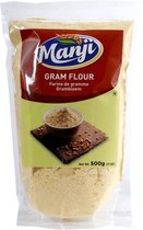 Manji - Kikkererwtenmeel - Gram Flour - 3x 500 g